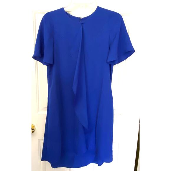 BCBG Max Azria Sapphire Blue XS Extra Small Petite Dress - Retails $198 New Tags - Picture 1 of 11